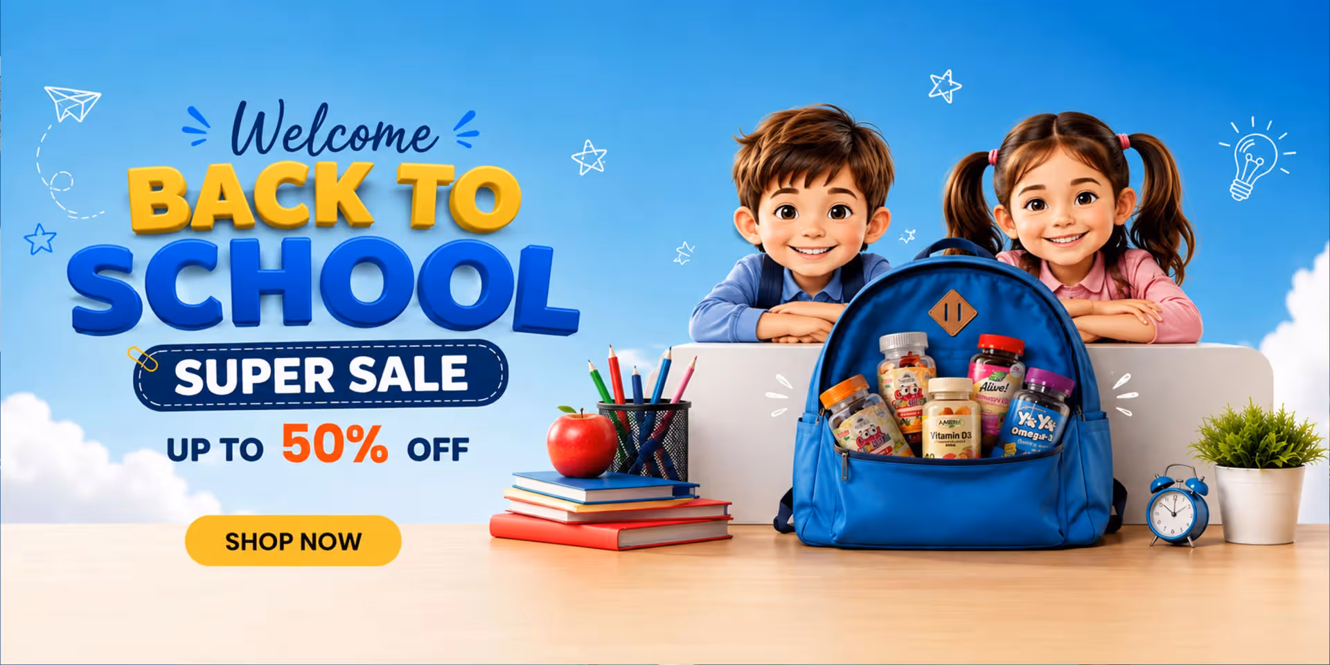 Back To School Vitamins