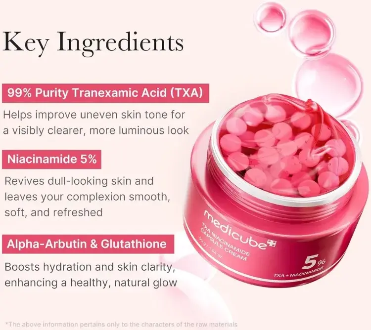 Medicube Txa Niacinamide Capsule Cream 55Gm