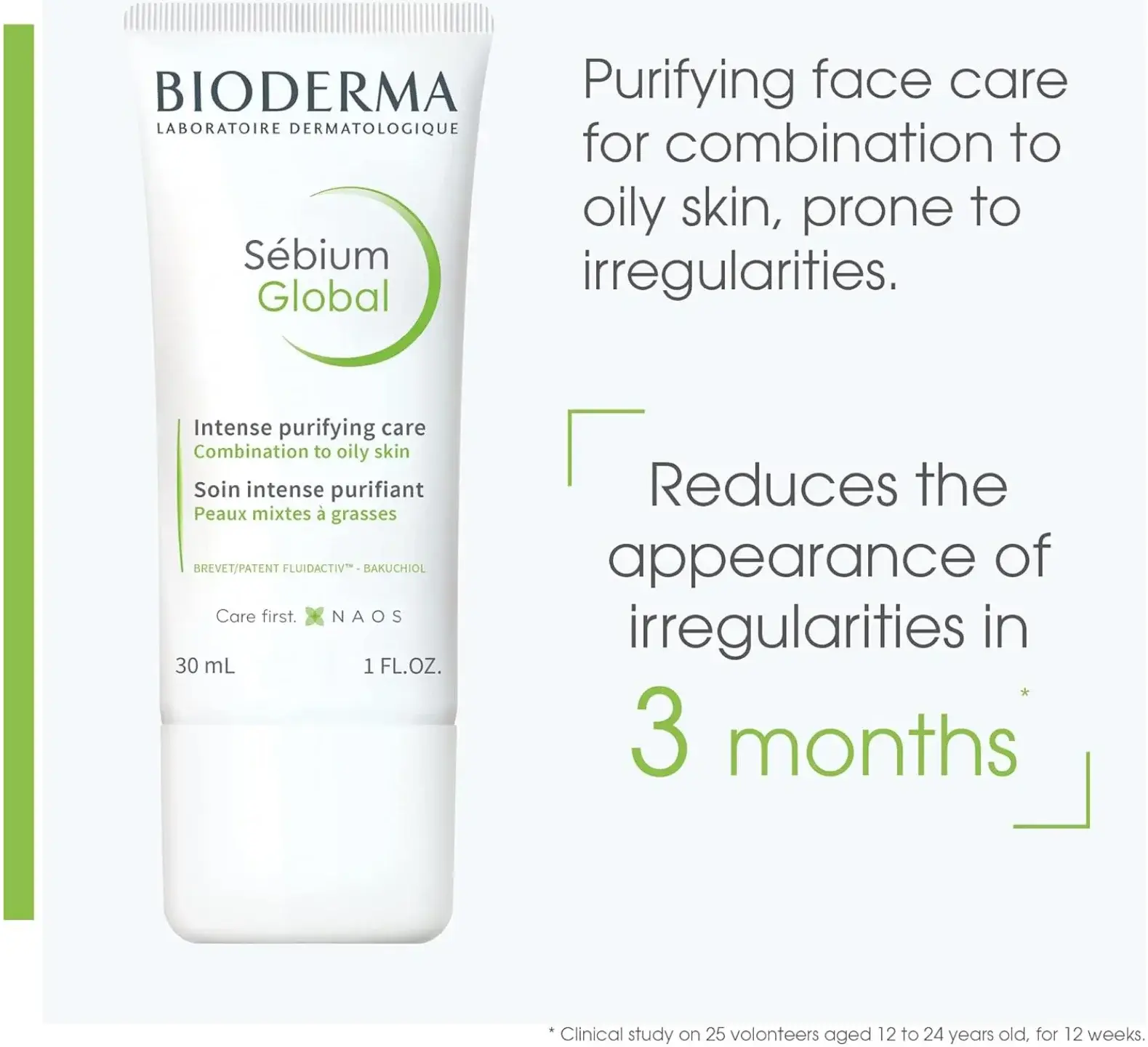 Bioderma Sebium Global Intense Purifying Anti-Acne Treatment 30ml