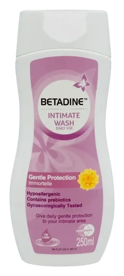 Betadine Intimate Wash Immortelle 250Ml pack
