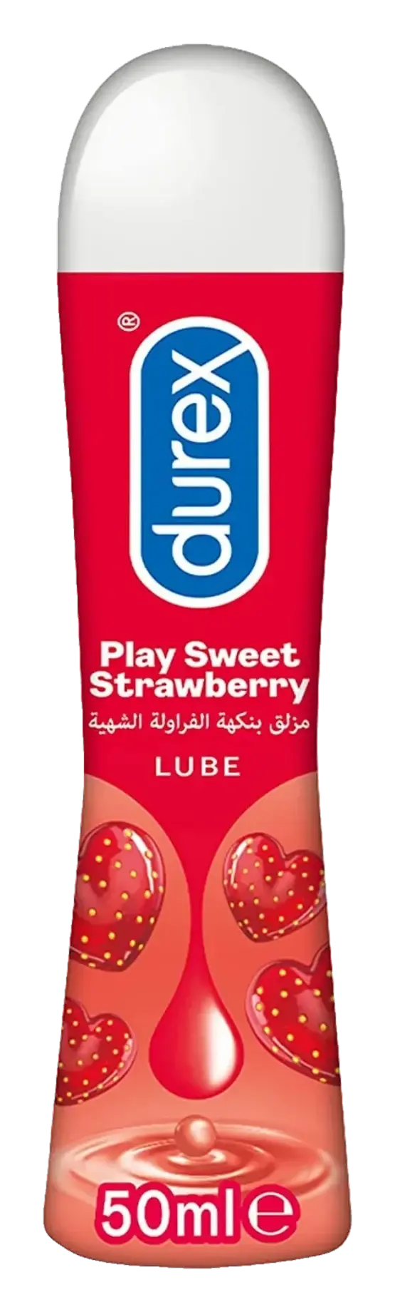 Durex Play Sweet Strawberry Flavoured Intimate Lubricant Gel 50ml pack