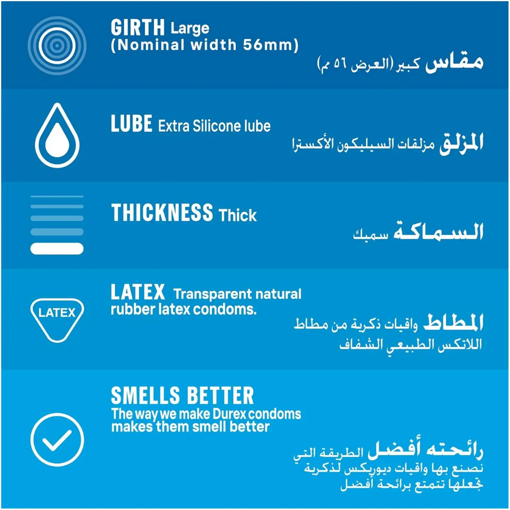 Durex Invisible Extra Thin Latex Condoms 20s