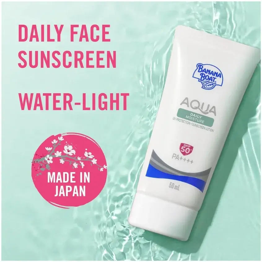 Banana Boat Aqua Sensitive Skin High Uv Protection Spf50 Sunscreen 50Ml