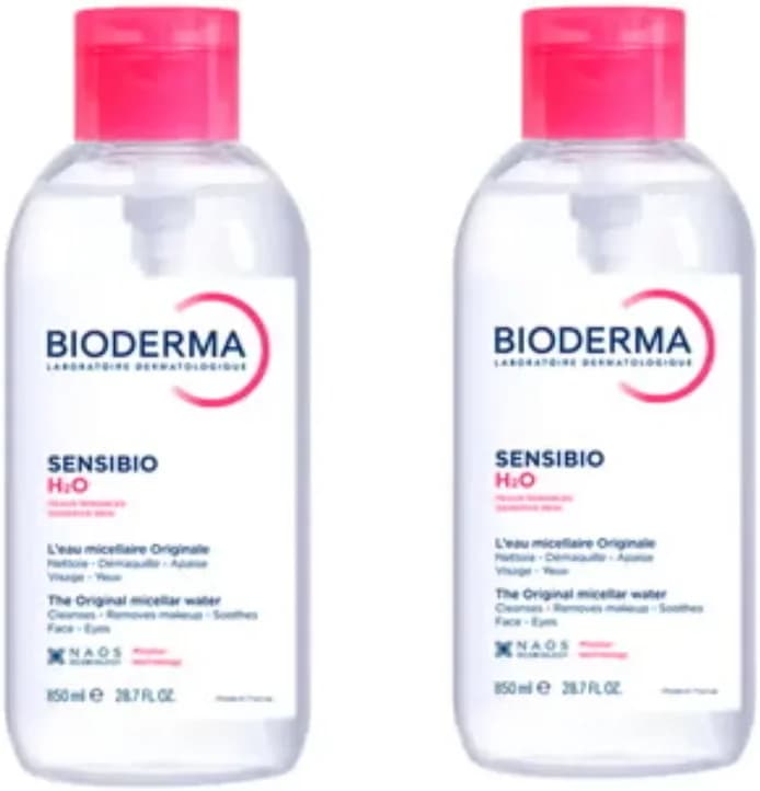 Bioderma Sensibio H20 850Ml With Pump (1+1) pack