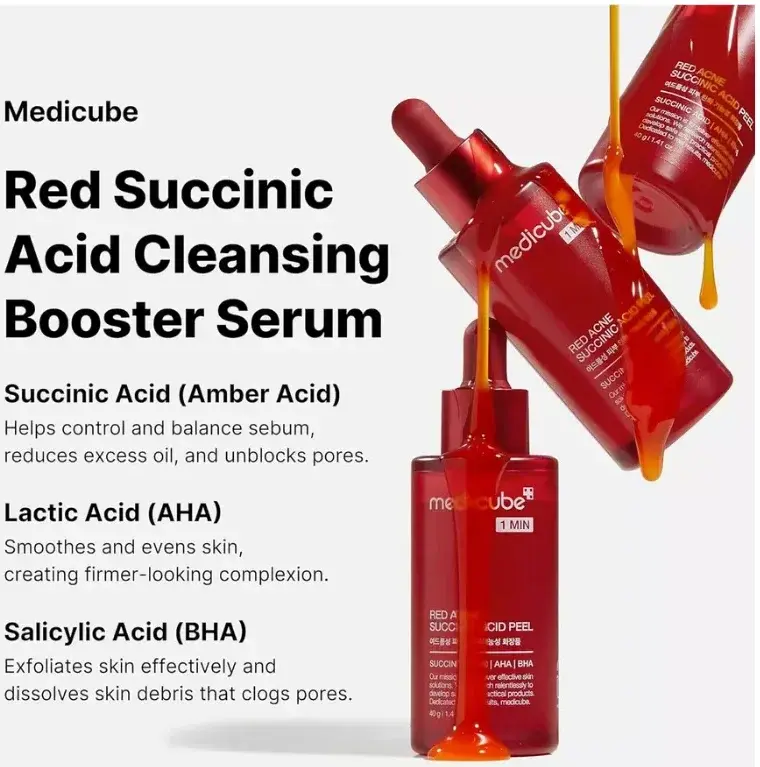 Medicube Red Acne Succinic Acid Peel 40Gm