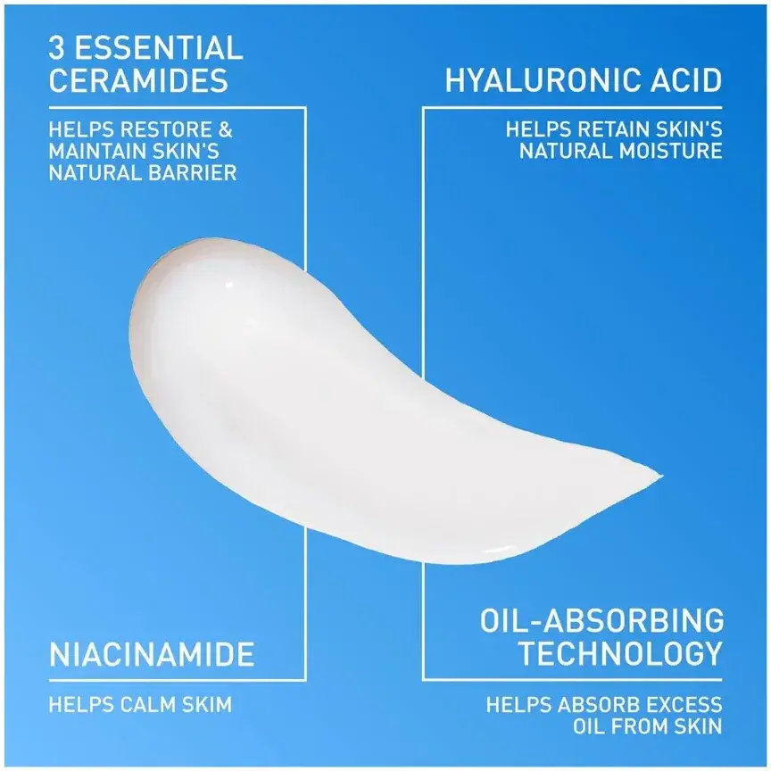 Cerave Oil Control Moisturizing Gel Cream 89Ml