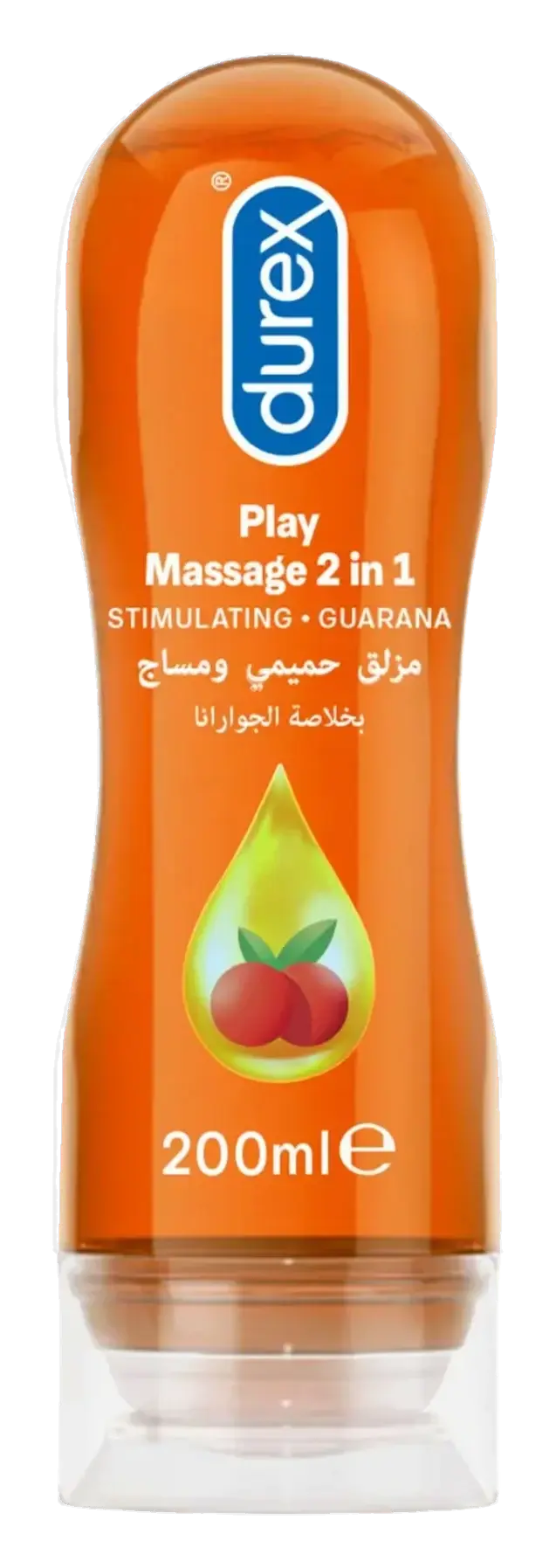 Durex Play Massage 2-in-1 Stimulating Intimate Lubricant & Massage Gel 200ml pack