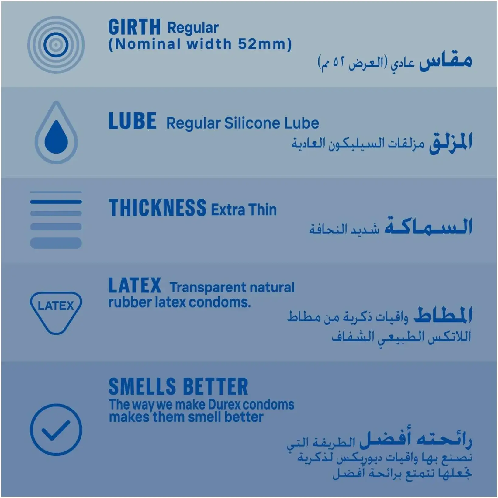 Durex Invisible Extra Thin Latex Condoms 12s