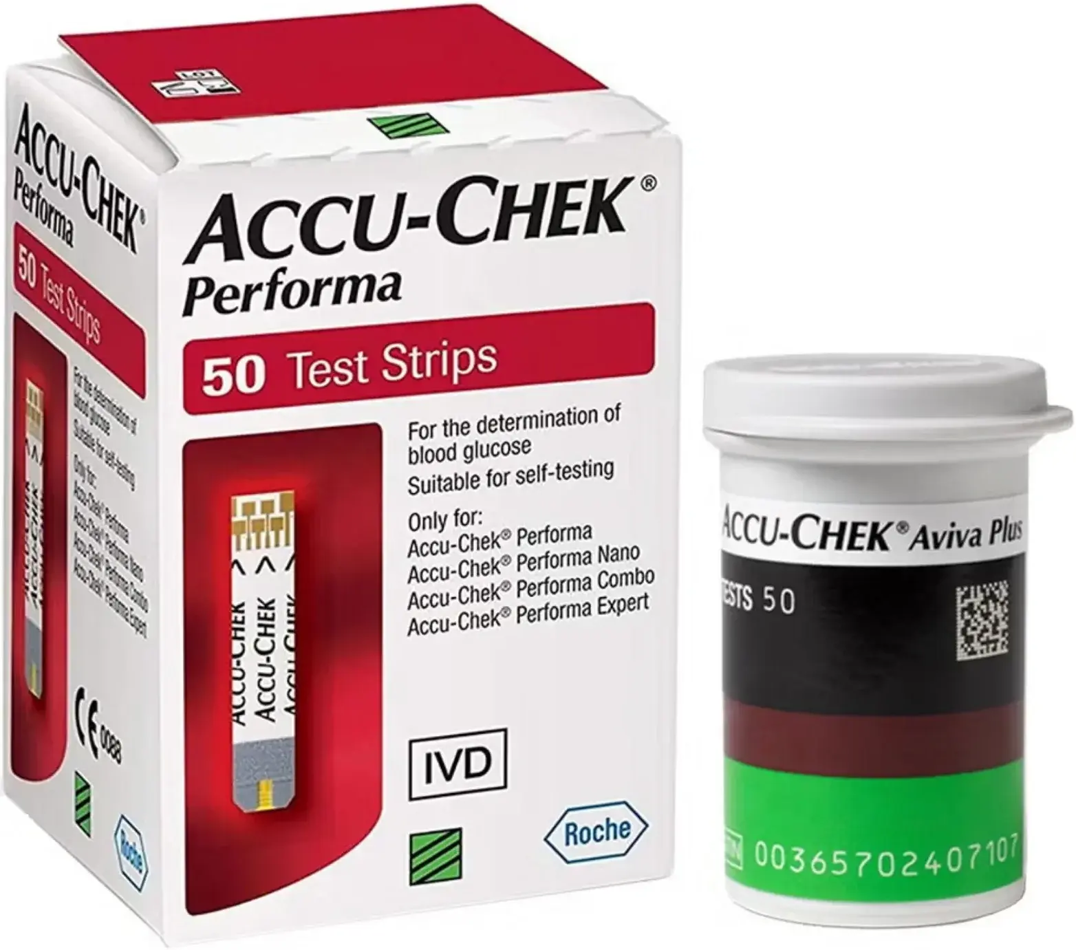 Accu-Chek Performa Blood Glucose Test Strips 50s