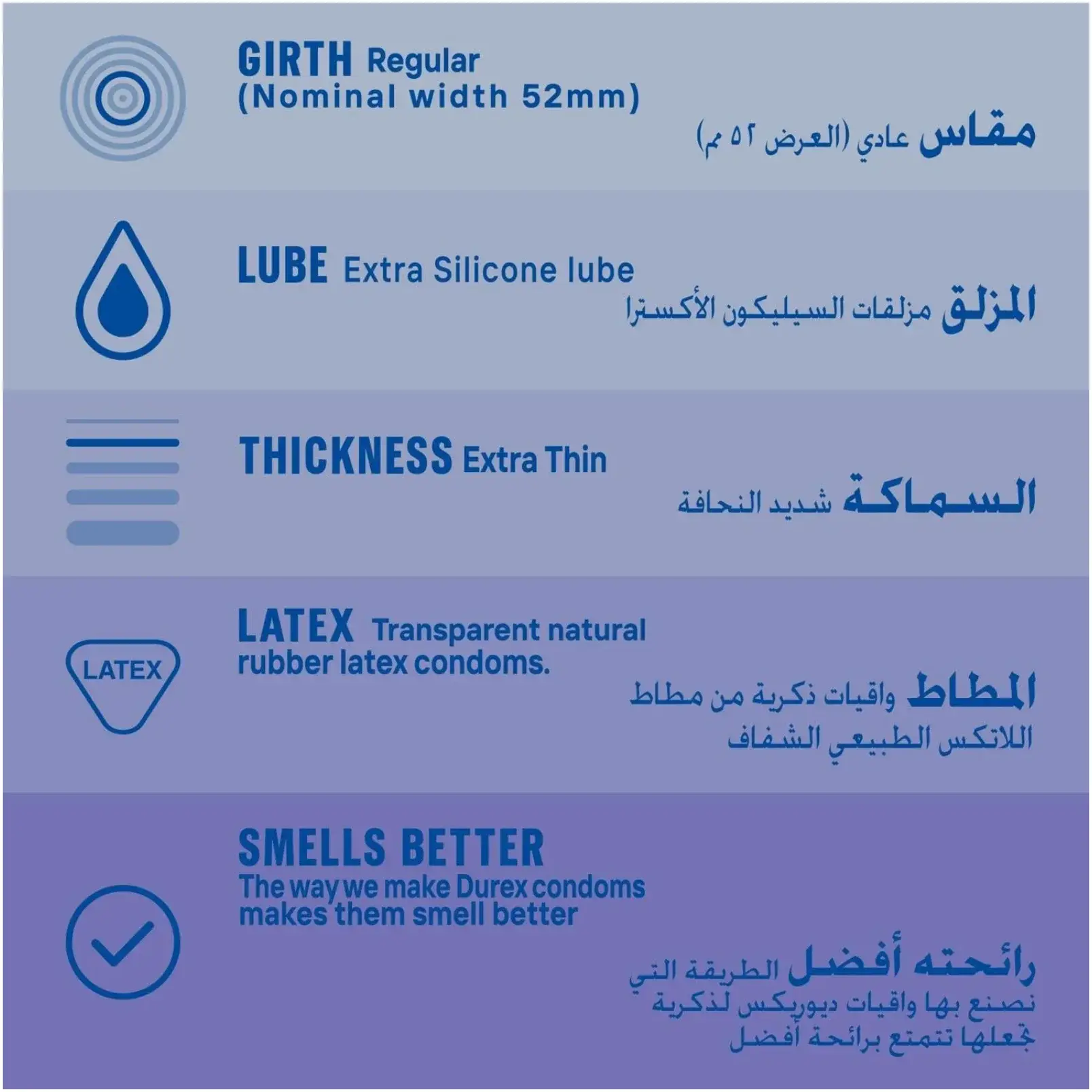 Durex Invisible Extra Thin Extra Lubricated Latex Condoms 12s