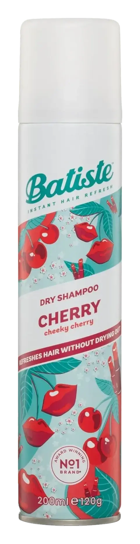 Batiste Cherry Refreshing Dry Shampoo 200ml pack