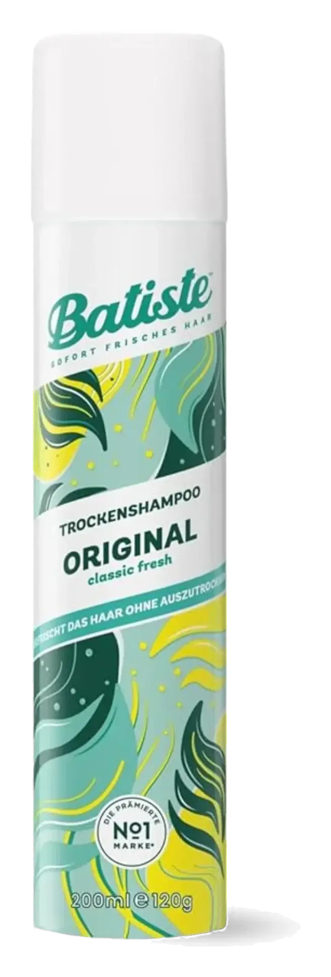 Batiste Original Refreshing Dry Shampoo 200ml pack