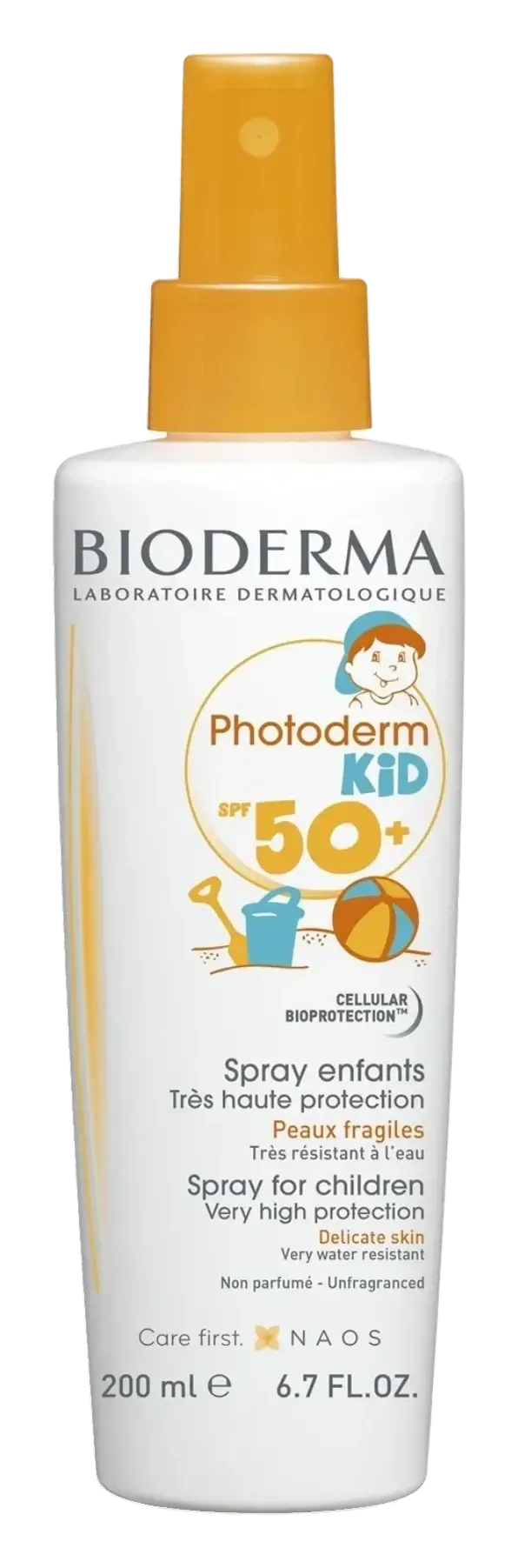 Bioderma Photoderm SPF50+ Kids Sun Protection Spray 200ml pack