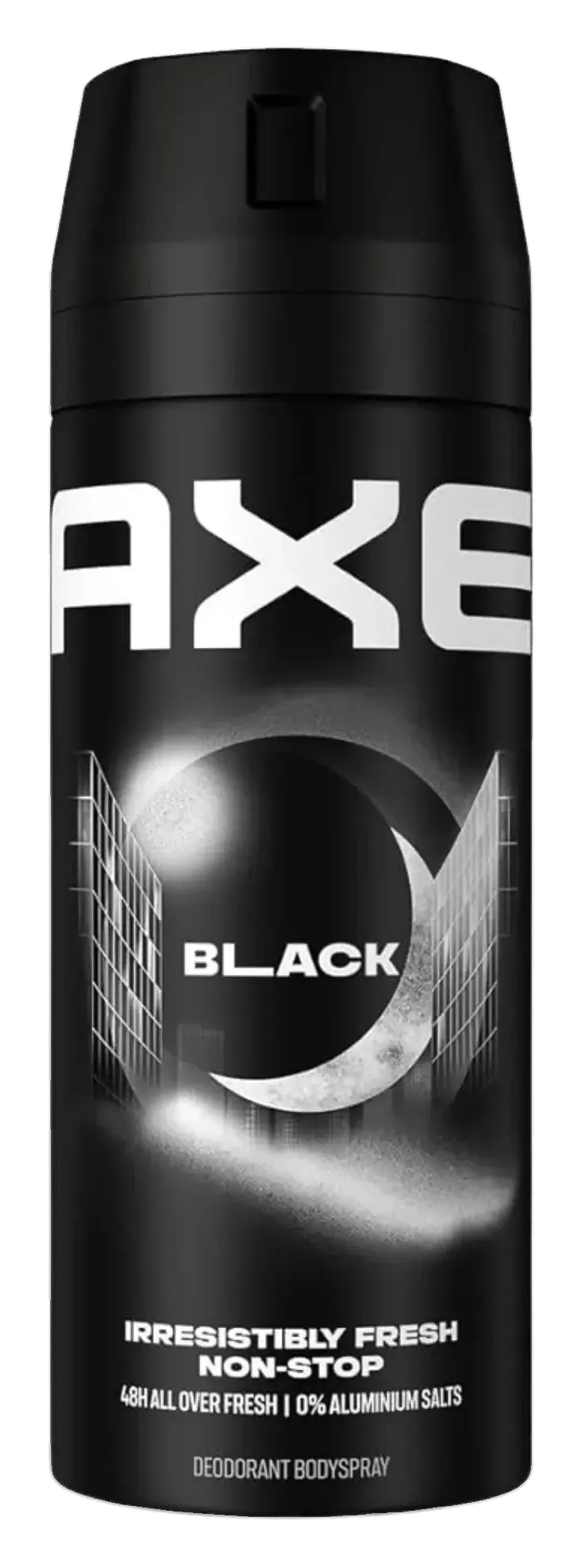 Axe Black 48H Long-Lasting Antiperspirant Deodorant Body Spray 150ml pack