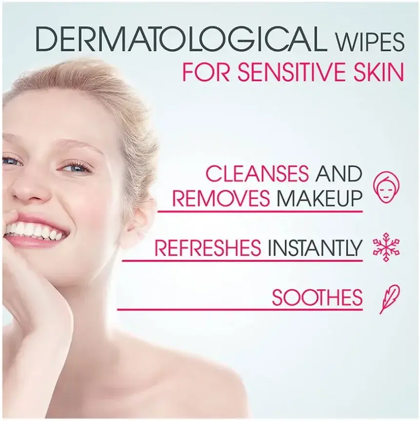 Bioderma Sensibio Gentle Micellar Makeup Removing Cleansing Wipes 25s