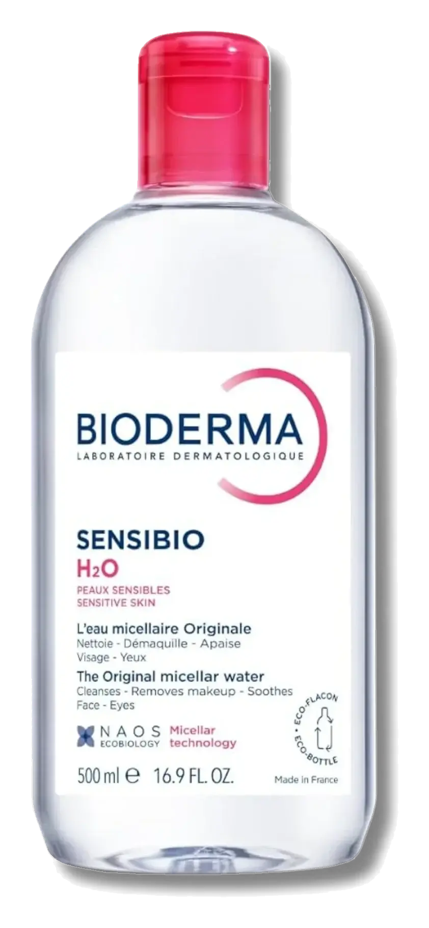 Bioderma Sensibio H2O Gentle Makeup Removing Micellar Water 500ml pack