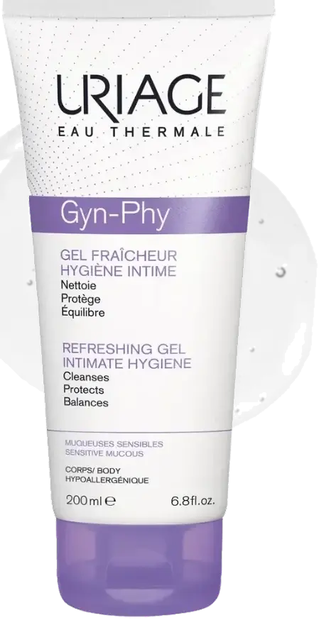 Uriage Gyn-Phy Refreshing pH-Balanced Intimate Hygiene Cleansing Gel 200ml