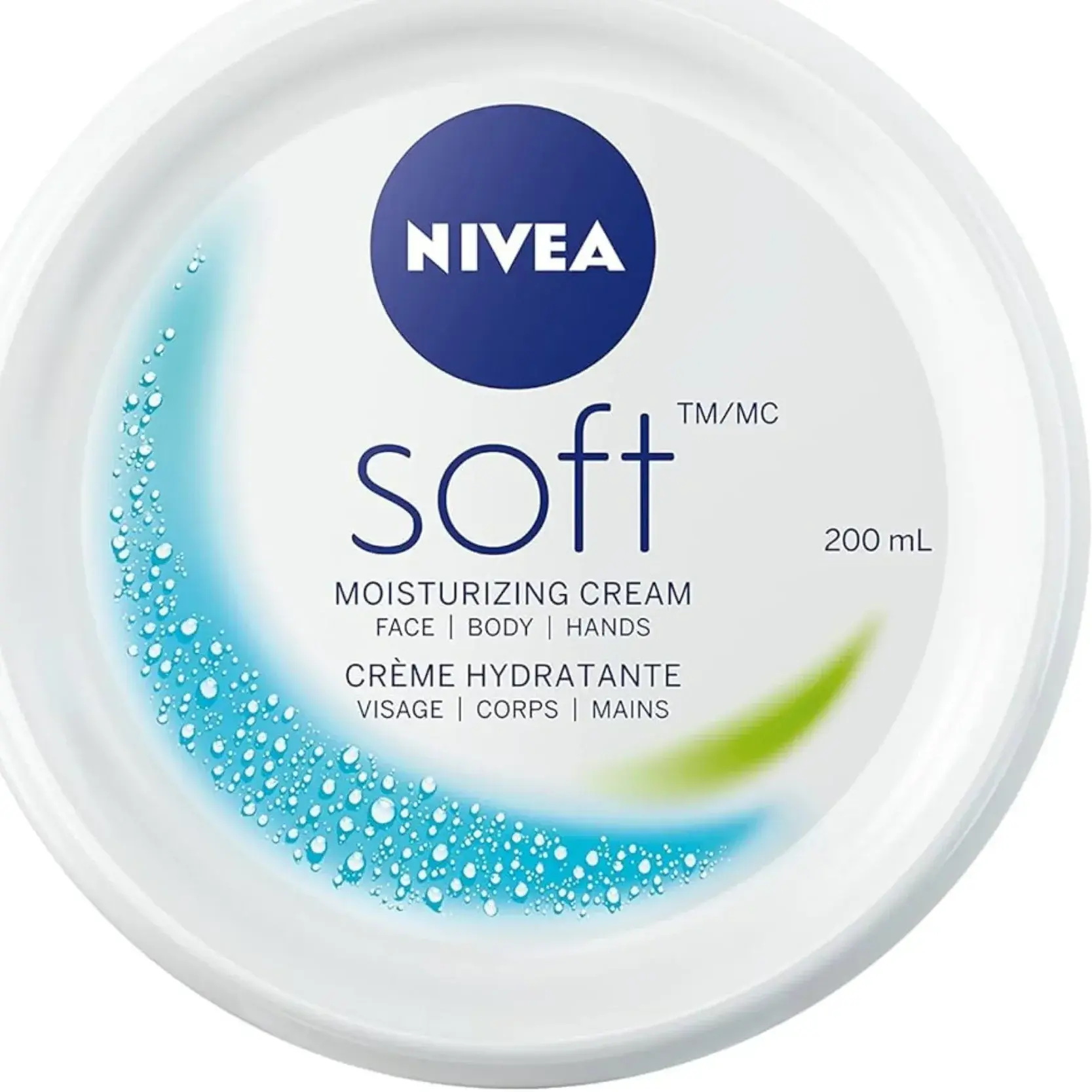 Nivea Soft Moisturising & Refreshing Cream 200ml pack