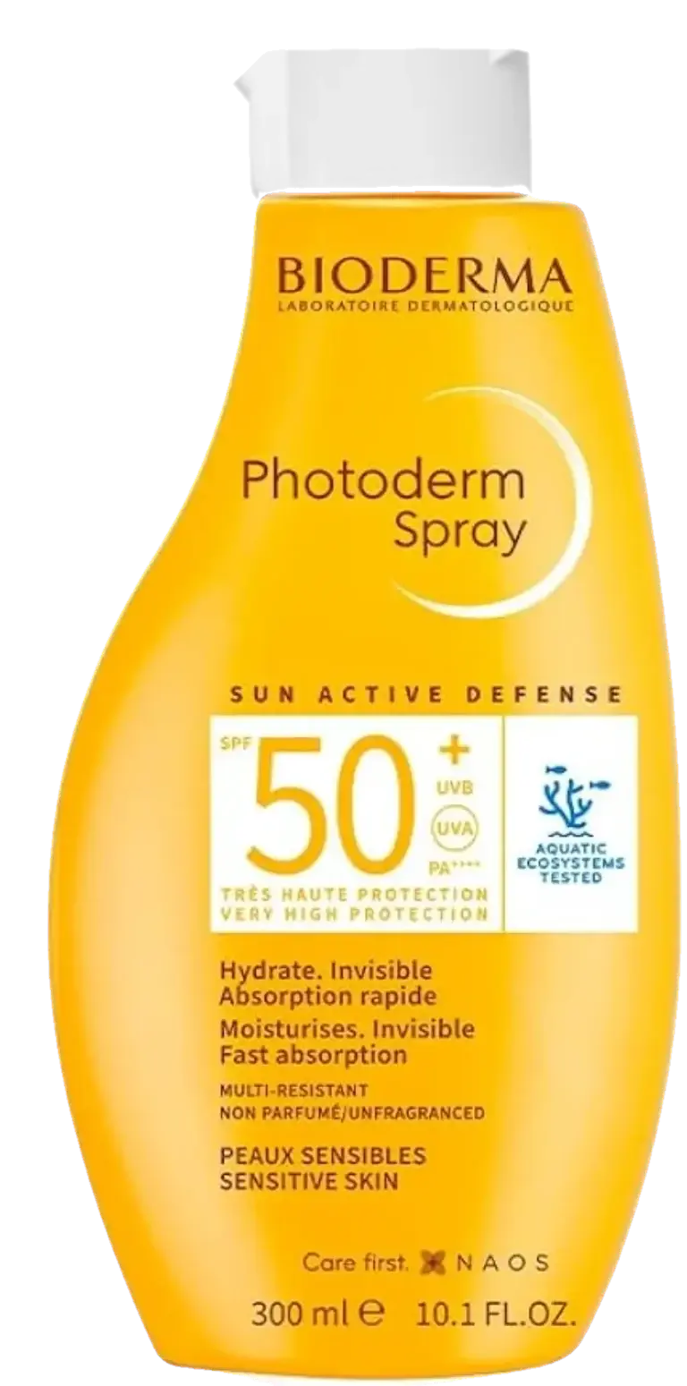 Bioderma Photoderm SPF50+ Very High Protection Sunscreen Spray 300ml pack