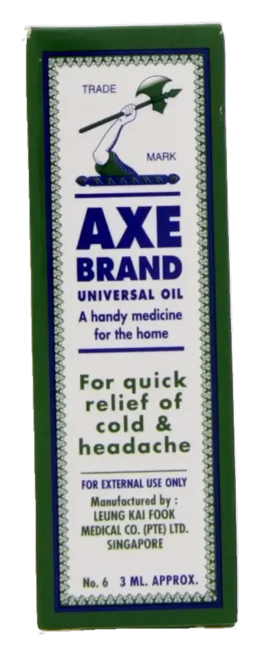 Axe Brand Universal Medicated Muscle & Headache Relief Oil 3ml pack