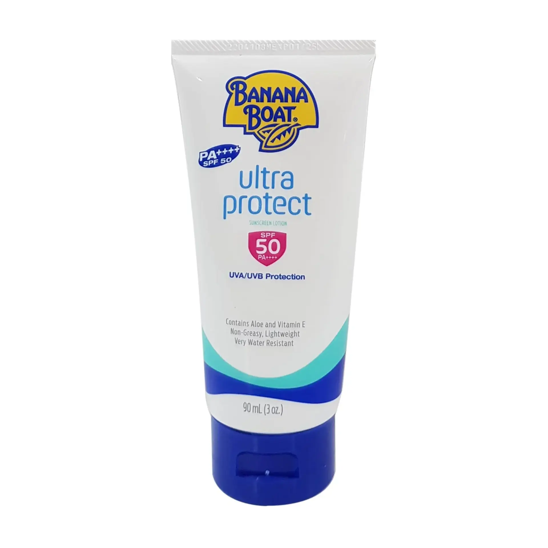 Banana Boat Ultra SPF50 Sun Protection Body Lotion 90ml pack