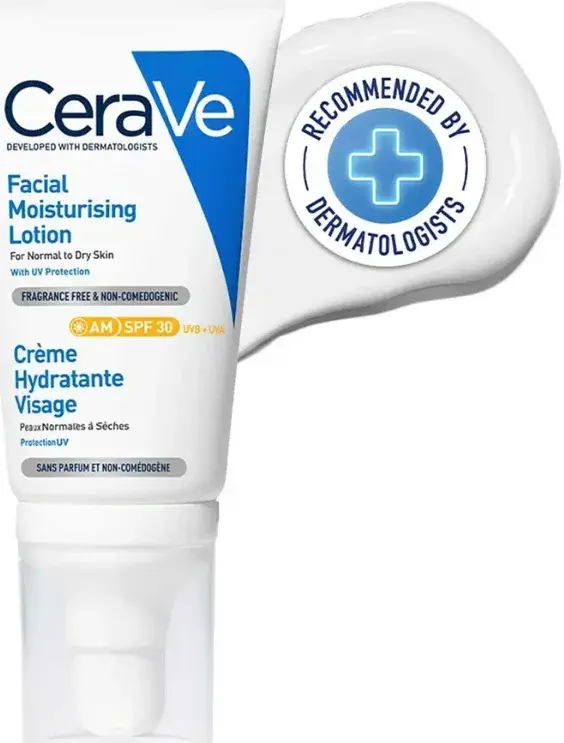 CeraVe AM Facial Moisturising Lotion SPF30 52mL