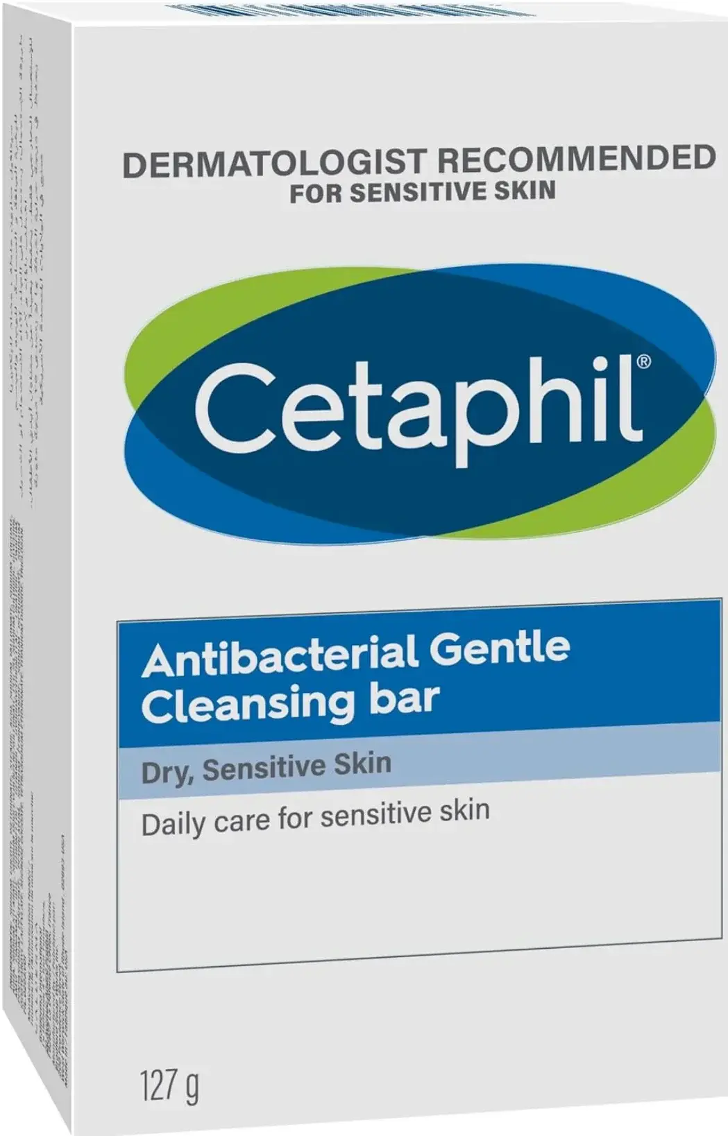 Cetaphil Antibacterial Gentle Cleansing Bar Soap 127g pack
