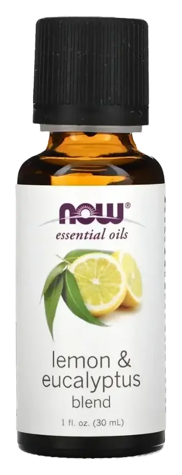 Now Lemon & Eucalyptus Blend Essential Oil 30mL pack