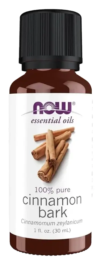 Now 100% Pure Cinnamon Essential Oil 30mL pack