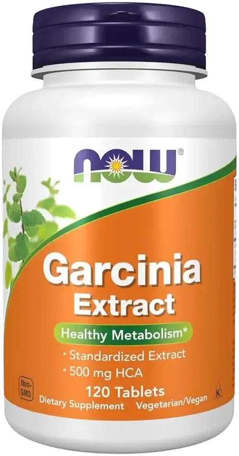 Now Garcinia Cambogia Weight Management Supplement Tablets 1000mg 120s pack