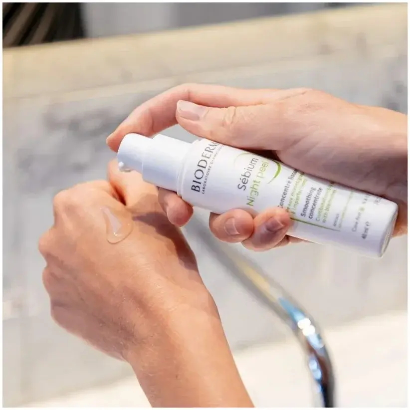 Bioderma Sebium Night Peel Resurfacing Exfoliating Gel 40mL