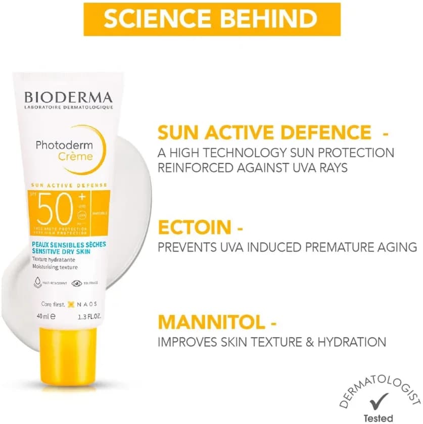 Bioderma Photoderm Max Anti-UV Sun Protection Cream SPF50+ 40mL