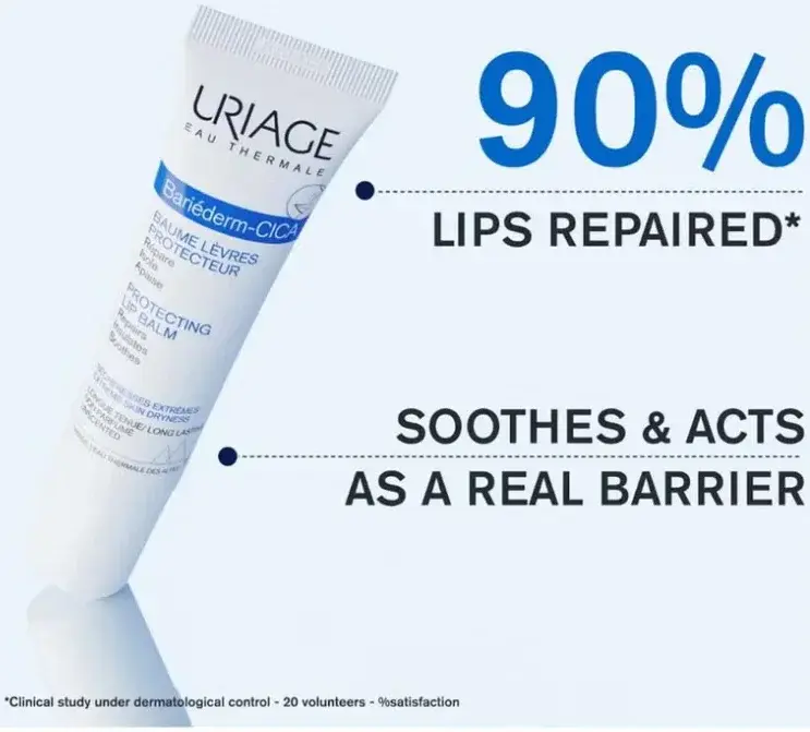 Uriage Bariederm Cica Repairing Hydrating Lip Balm 15mL