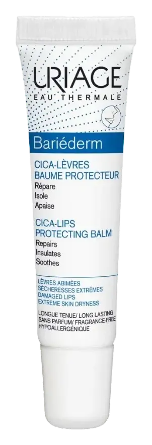 Uriage Bariederm Cica Repairing Hydrating Lip Balm 15mL pack