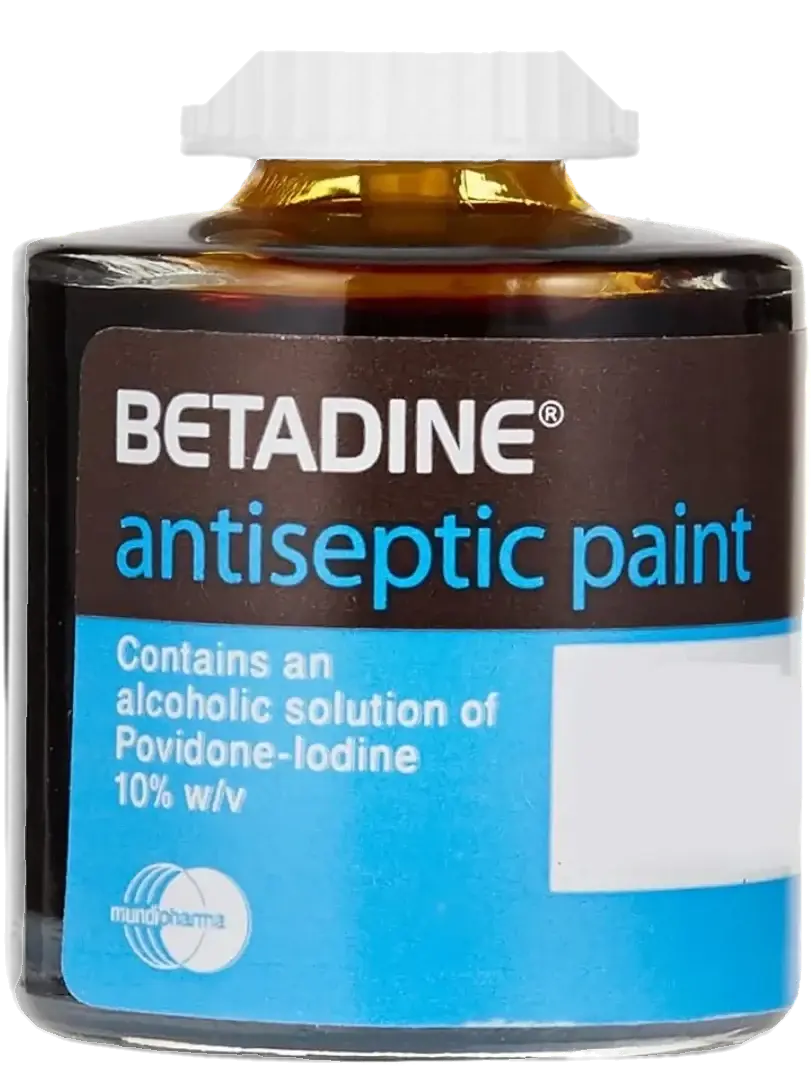 Betadine Povidone-Iodine Antiseptic Wound Painting Solution 8ml
