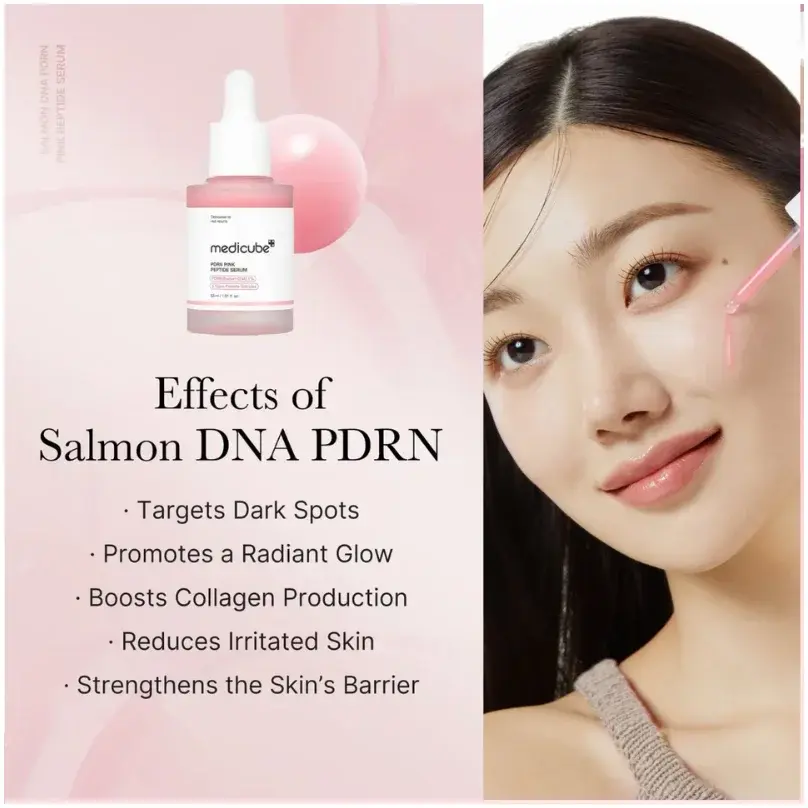 Medicube PDRN Pink Peptide Anti-Aging Face Serum 30mL