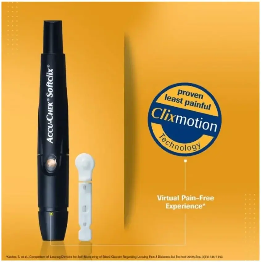 Accu-Chek Softclix Lancets for Blood Glucose Testing 100s