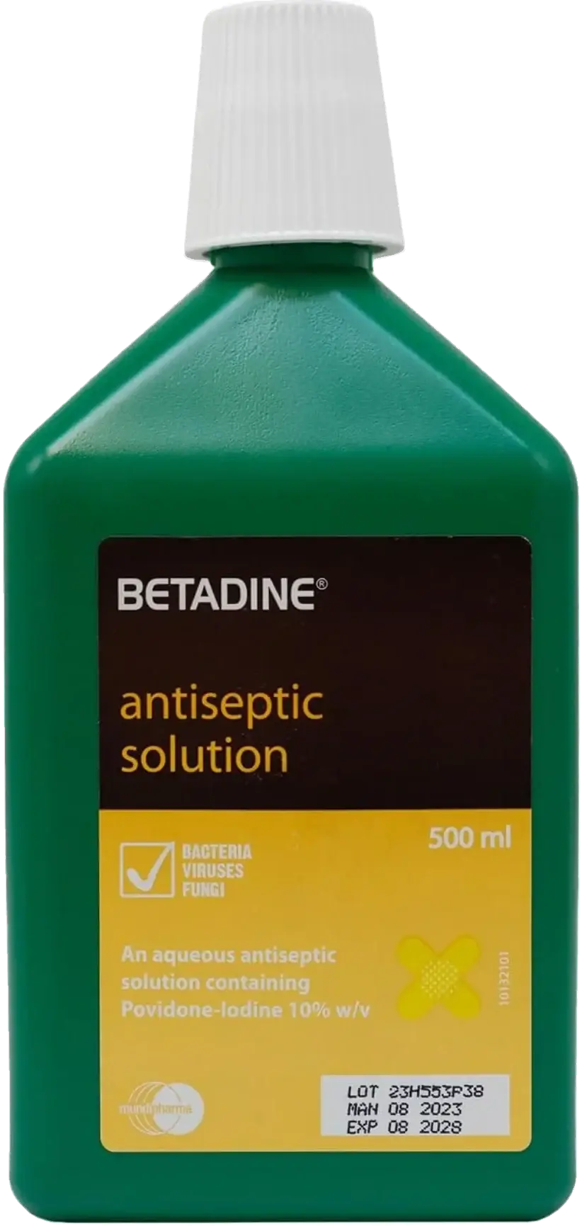 Betadine Povidone-Iodine Antiseptic Wound Cleansing Solution 500ml pack