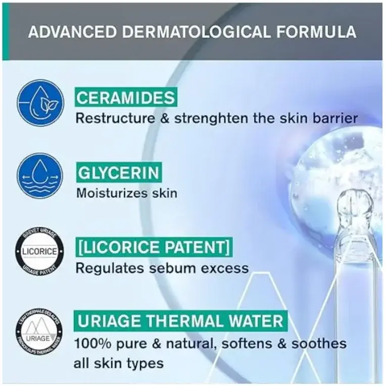 Uriage Thermal Water SPF20 Moisturising Face Cream 40mL