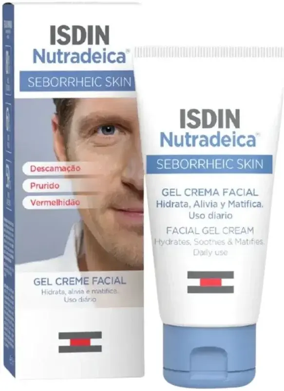 Isdin Nutradeica Seborrheic Dermatitis Gel Cream 50mL pack