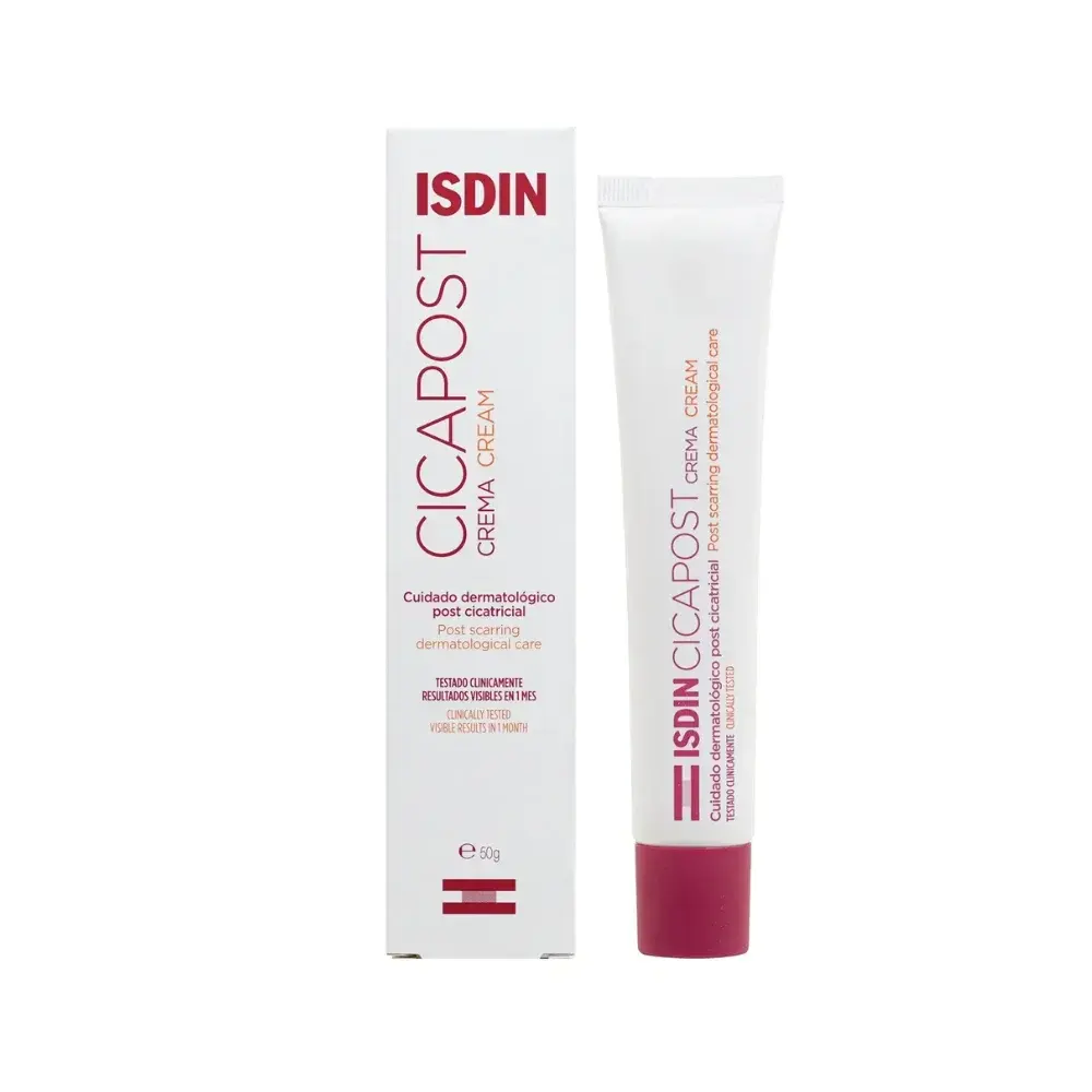 Isdin Cicapost Post-Procedure Soothing Repair Cream 50g pack