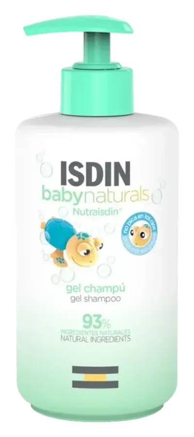 Isdin Baby Naturals Gentle Head & Body Gel Shampoo 200mL pack