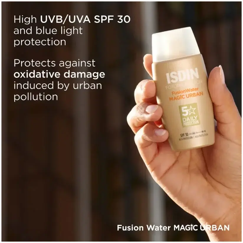 Isdin Fotoprotector Fusion Water Urban SPF30 Sunscreen 50mL