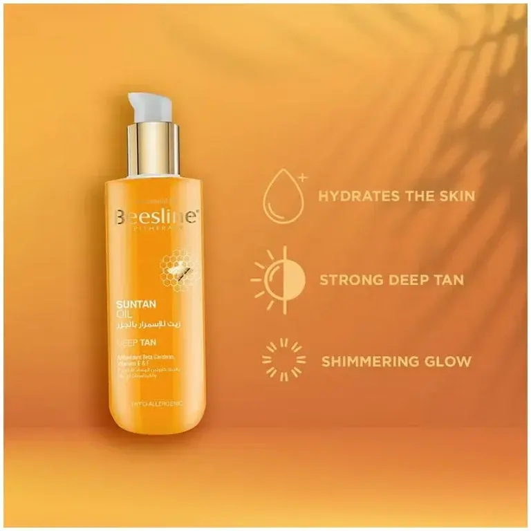 Beesline Suntan Oil 200mL 1+1