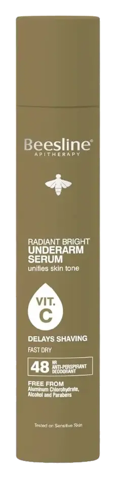 Beesline Bright Underarm Serum Delays Shaving 150mL pack