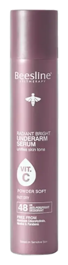 Beesline Bright Underarm Serum Powder Soft 150mL pack