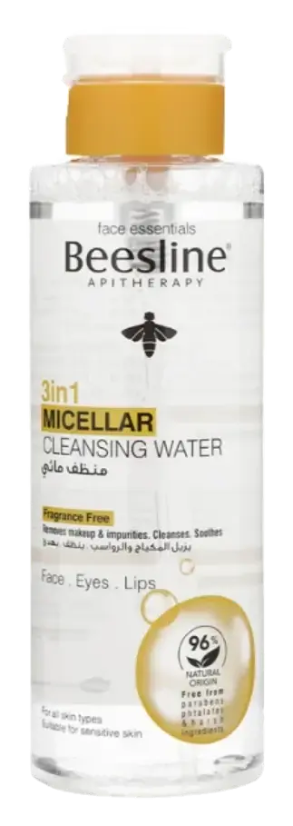 Beesline 3 In 1 Micellar Cleansing Water Fragrance Free 400mL pack