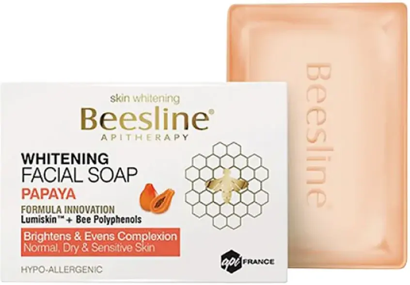 Beesline Whitening Facial Soap Papaya 85G
