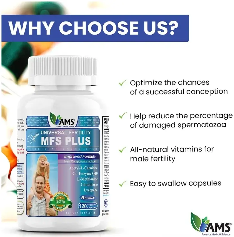 AMS MFS Plus Capsules 120 Capsules