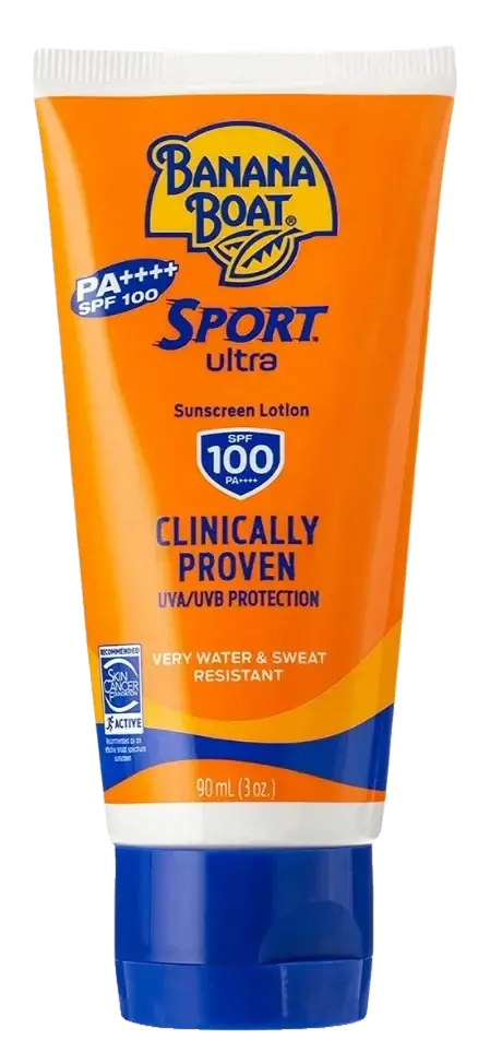 Banana Boat Ultra Sport Sun Lotion SPF100 90mL pack